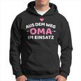 Aus Dem Weg Oma Im Einsatz Hoodie