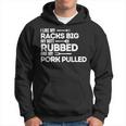 Bbq Barbecue Grilling Butt Rubbed Pork Pulled Pitmaster Dad Hoodie