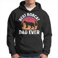 Best Bobcat Dad Retro Animal Lover Hoodie