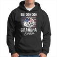 Best Chow Chow Dad Ever American Flag Hoodie