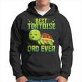 Best Tortoise Dad Ever Vintage Retro Papa Fathers Day Hoodie