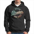 Bester Bruder Der Welt Retro Father's Day Brotherintage S Hoodie