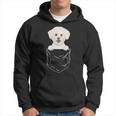 Bichons Frisés Avec Inscription Dog In Pocket Sweat à capuche