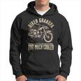 Biker Grandpa Grandad Motorcycle Motorbike Bike Adventure Hoodie