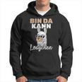 Bin Da Kann Losgehen Lama Alpaca Kapuzenpullover