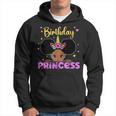 The Birthday Princess Melanin Afro Unicorn Cute Matching Hoodie