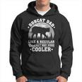 Bobcat Dad Like A Regular Dad Bobcat Father's Day Hoodie