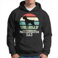 Boston Terrier Papa I Retro Boston Terrier Kapuzenpullover