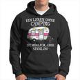 Camping-Leben Essentials Hoodie: Camper Van Motiv, Sinnlos ohne Camping