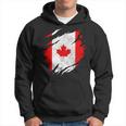 Canada Canadian Flag Vintage Hoodie