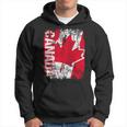 Canada Flag Vintage Distressed Canada Hoodie