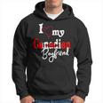 Canada I Love Canadien Boyfriend Couple Matching Hoodie