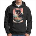 Cat Ramen Noodle Japanese Anime Manga Ramen Cat Hoodie