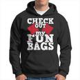Check Out My Funbags Cornhole Player Bean Bag Game Hoodie