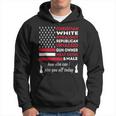 Christian White Straight Independence Day Memorial Day Pride Hoodie