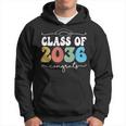 Class Of 2036 Kindergarten First Day Graduation Grow With Me Hoodie