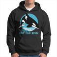 Comer La Rica Ballena Orca Meme Sudadera