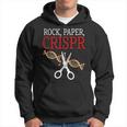 Crispr Saying Rock Paper Crispr Hoodie