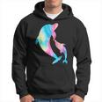 Cute Tie-Dye Dolphin Parent And Child Dolphins Hoodie