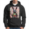 Cyberpunk Rabbit Japanese Futuristic Rabbit Samurei Hoodie