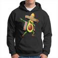 Dabbing Avocado Mexican Poncho Cinco De Mayo Hoodie