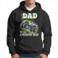 Dad Of The Birthday Boy Monster Truck Birthday Novelty Hoodie