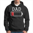 Daddy Low Battery Empty Matching Father Hoodie