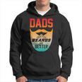 Dads With Beards Are Better Father Day Vintage Hoodie