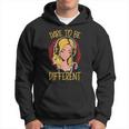 Dare To Be Different Headphones Music Lover Hoodie