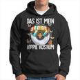 Das Ist Mein Hippie Costume 60S 70S Costume Black Hoodie