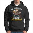 Der Langhaarige Heiratet Heavy Metal Punker Punk Rocker Jga Kapuzenpullover