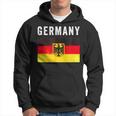 Deutschland Flagge Mit Wappen Deutschland Flagge I Love Deutschland Kapuzenpullover