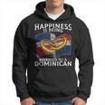 Dominican Republic Marriage Dominican Heritage Married Hoodie