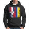 Dominican Republic Roots Half Colombian Flag Colombia Hoodie