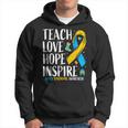 Down Syndrome Awareness Day Socks 3-21 Trisomy Down Syndrome Hoodie