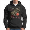 Dragón De Fuego Con Tokio Japonés Signo De Japón -Tokio Fan Sudadera
