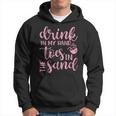 Drink In Hand Toes In The Sand Beach Cruise Vacation Hoodie