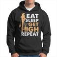 Eat Sleep Get High Repeat Arborist Hoodie