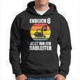 Endlich 6 Builder 6Th Birthday Digger Kapuzenpullover