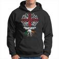 English Grown Irish Roots Irish Heritage Hoodie