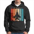 F-15 Eagle Jet Fighter Retro Vintage Style Airplane Hoodie