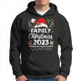 Family Christmas 2023 Pajamas Matching Squad Santa Elf Xmas Hoodie