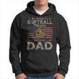 My Favorite Softball Player Calls Me Dad Father's Day Daddy Hoodie