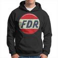 Fdr Campaign Button Hoodie