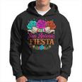 Fiesta San Antonio Texas Roses Mexican Fiesta Party Hoodie