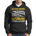 Forklift Driver Legend Forklift Lagerist S Hoodie