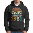 73 Years Old July 1951 Vintage 73Rd Birthday Men Hoodie