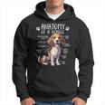 Beagle Anatomy Of A Beagle Dog Owner Cute Pet Lover Hoodie