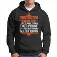 Construction For Dad Construction Worker Hoodie