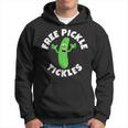 Free Pickle Tickles Adult Humor Hoodie